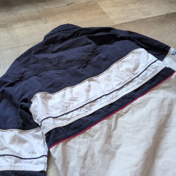 Vintage Express Riders Size L Long Sleeve Button-up Men's Shirt Western Cowboy - Picture 7 of 7